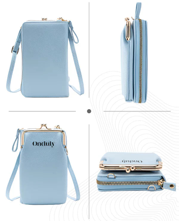 Bolso Onduly Diseño Moderno Elegante Con Patrón Ondulado Resistente Y Espacioso