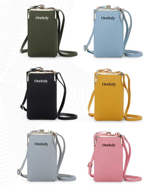 Bolso Onduly Diseño Moderno Elegante Con Patrón Ondulado Resistente Y Espacioso