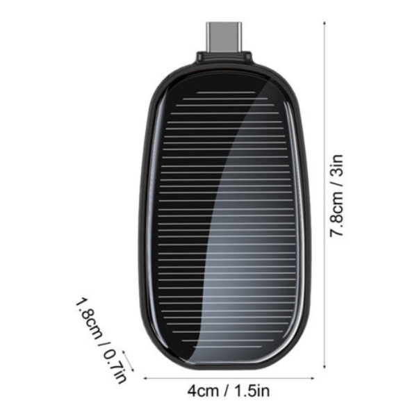 Cargador Solar Portátil Oferta Del Día Energía Ecológica Compacto y Resistente