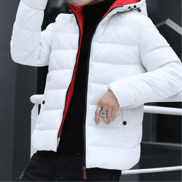 Chaqueta Sport Acolchada Impermeable Con Capota Últimas Unidades