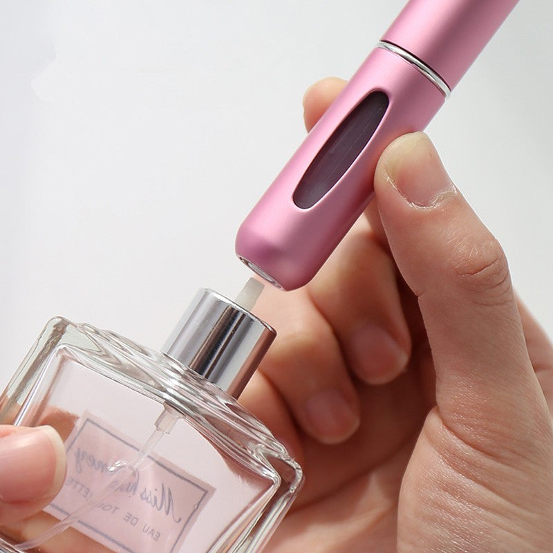 Perfumero Recargable Portátil Compacto y Duradero con Aplicador Preciso