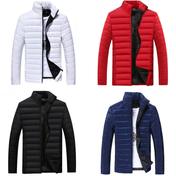 Chaqueta Clasica Acolchada Hombre Ultimas Horas de Promocion
