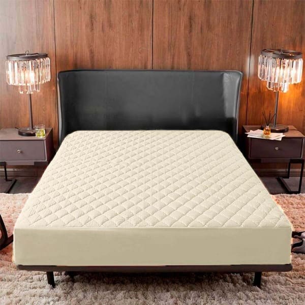 Protector Colchón Acolchado Impermeable Con 2 Protectores De Almohada De Regalo