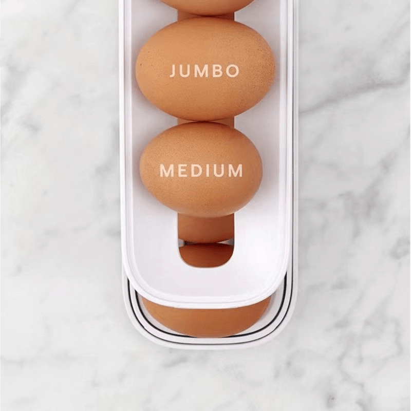 Dispensador Organizador De Huevos Para Cocina Con Almacenamiento Seguro Y Durable