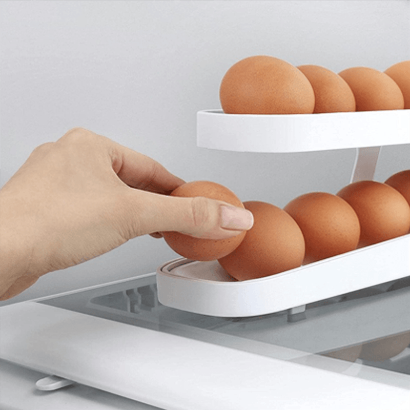 Dispensador Organizador De Huevos Para Cocina Con Almacenamiento Seguro Y Durable