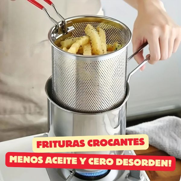 Olla Freidora Premium De Alta Capacidad Con Control Digital Y Tecnología De Aire Caliente