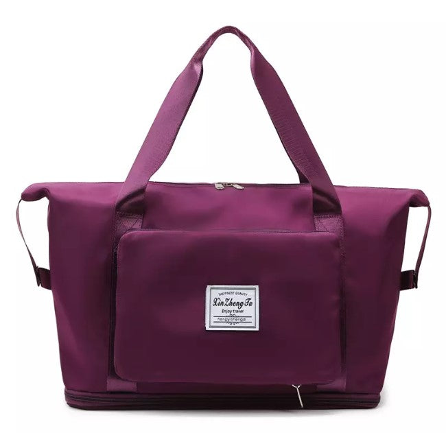 Bolsa Plegable Multifuncional Resistente Y Compacta Para Uso Diario