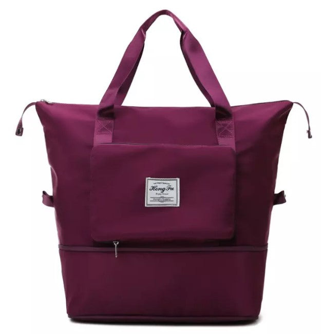 Bolsa Plegable Multifuncional Resistente Y Compacta Para Uso Diario