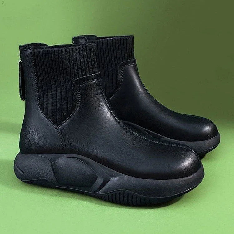 Botas Ortopédica Martín Británicas De Cuero Con Soporte Avanzado Y Diseño Tradicional