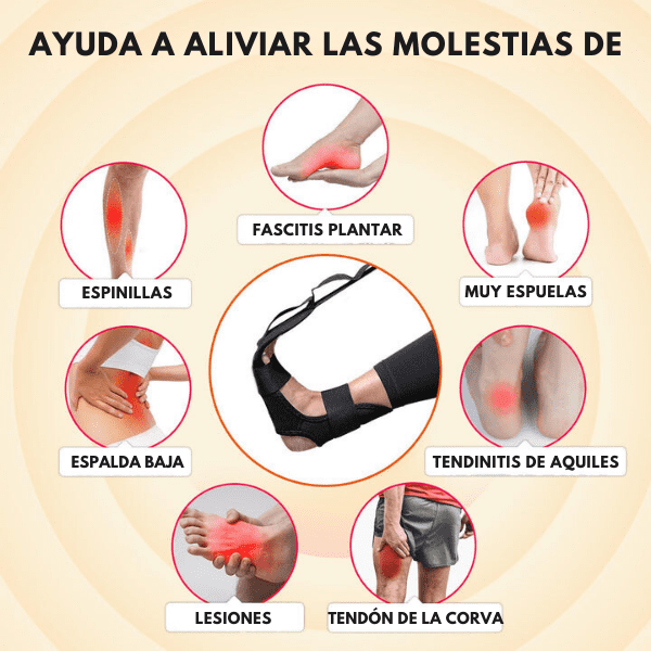 Banda Elástica Para Estiramiento Resistente Y Versátil Para Ejercicios De Flexibilidad