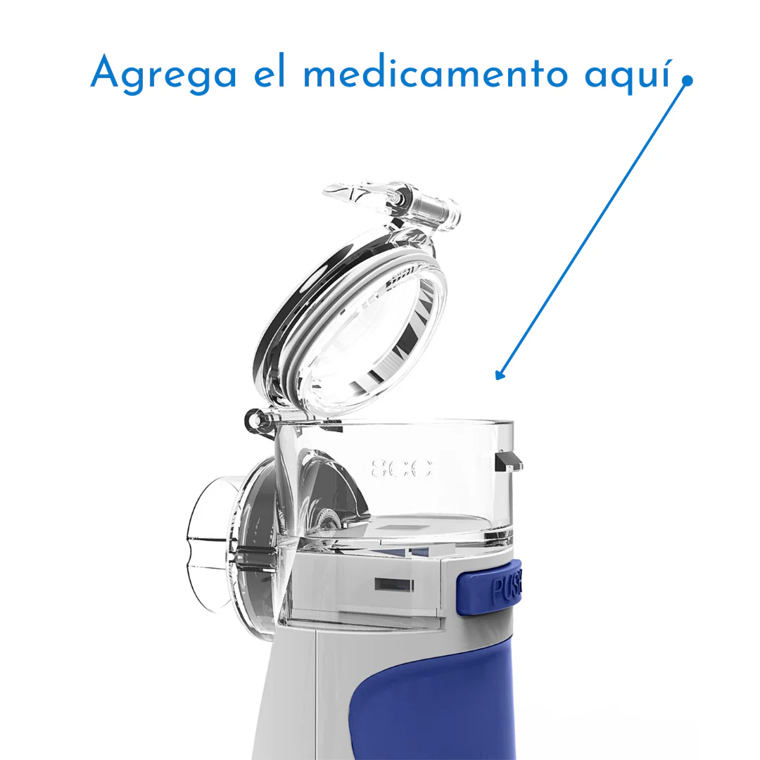 Nebulizador Portátil Que Alivia La Congestión Sin Ruido Para Uso Familiar