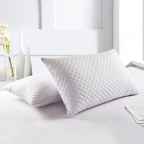 Protector Almohada Acolchado 2 Unidades Confort Y Protección
