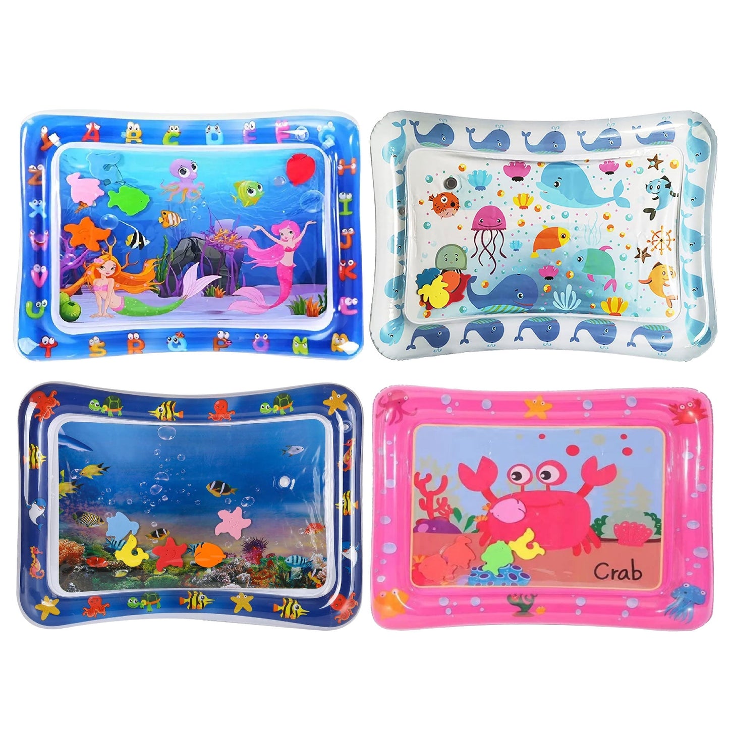 Tapete de Agua para Bebés Estimulacion Sensorial y Desarrollo Motor Seguro y Divertido