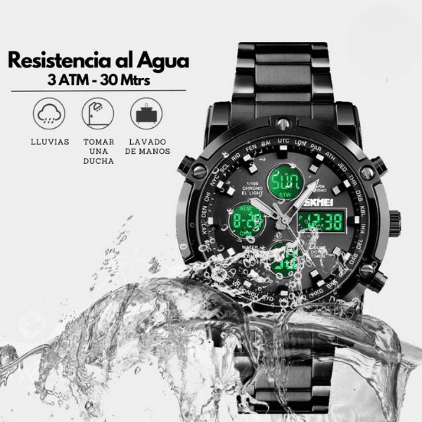 Reloj Skmei Platinum Diseño Elegante Resistente Al Agua Oferta Limitada 40 Por Ciento Off