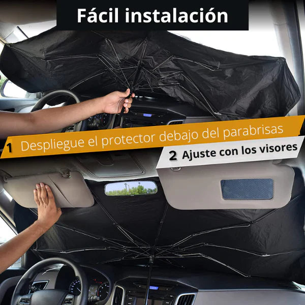 Sombrilla Parasol Plegable Anti Rayos UV Protección Solar Portátil