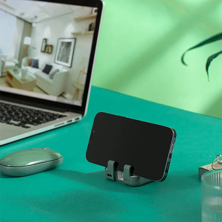 ChargePal Mini Banco De Energía Y Soporte Para Teléfono Portátil Y Compacto