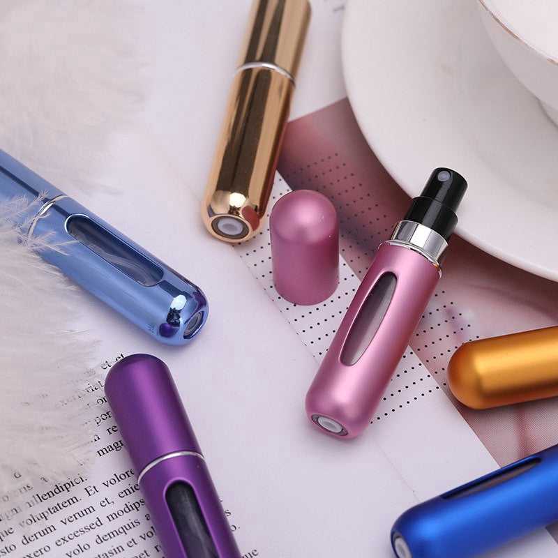 Perfumero Recargable Portátil Compacto y Duradero con Aplicador Preciso