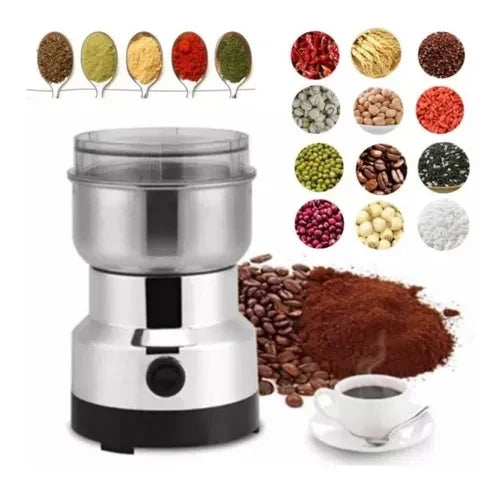 Molino De Granos De Café Manual De Acero Inoxidable Con Ajuste De Molienda Ergonómico