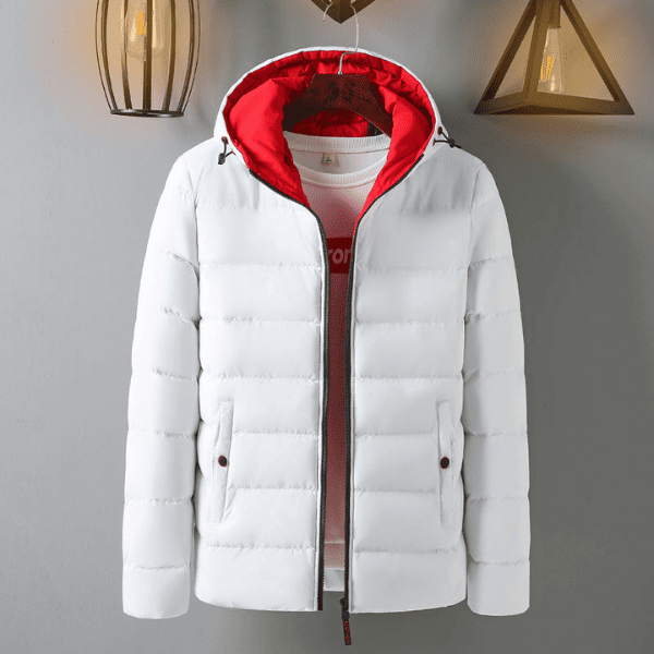 Chaqueta Sport Acolchada Impermeable Con Capota Últimas Unidades