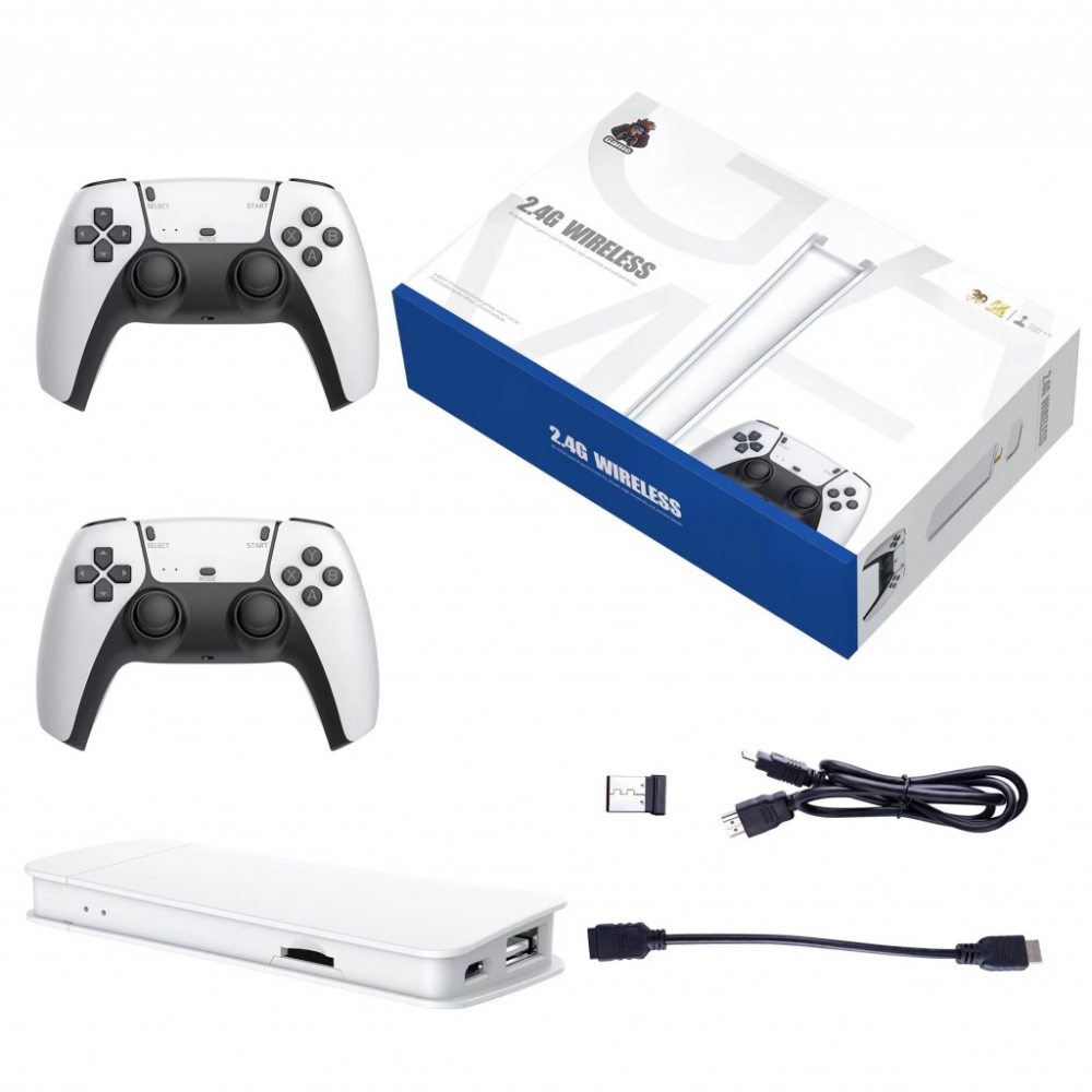 Consola De Video Juegos Game Stick 10000 4K Portable Con Más De 10000 Juegos Integrados