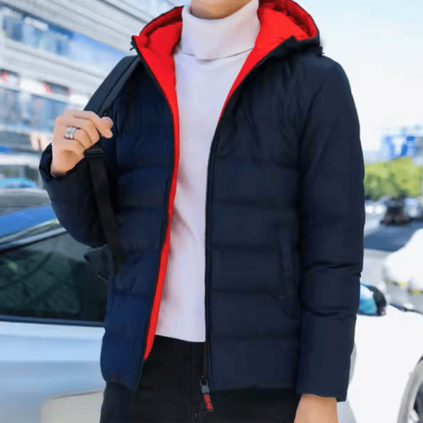 Chaqueta Sport Acolchada Impermeable Con Capota Últimas Unidades