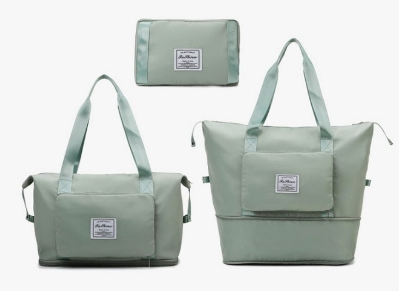 Bolsa Plegable Multifuncional Resistente Y Compacta Para Uso Diario