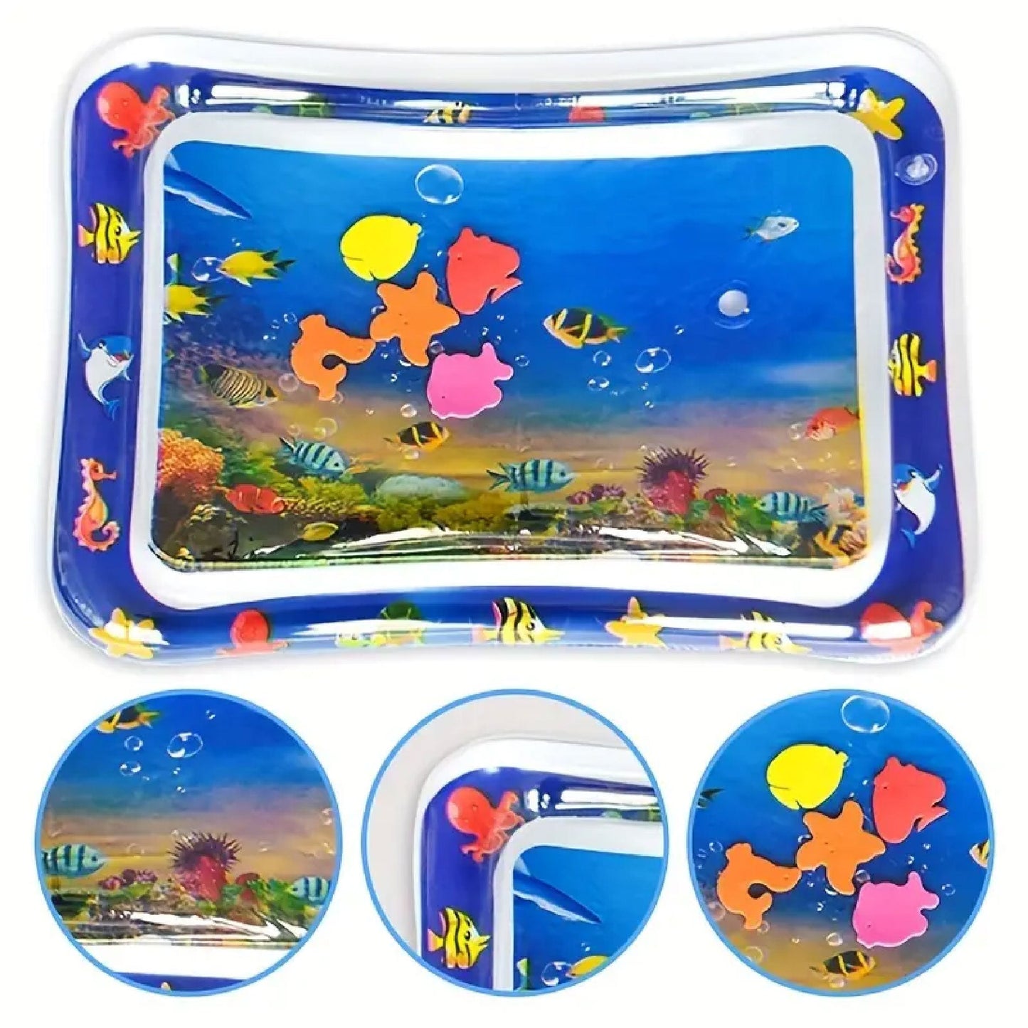 Tapete de Agua para Bebés Estimulacion Sensorial y Desarrollo Motor Seguro y Divertido