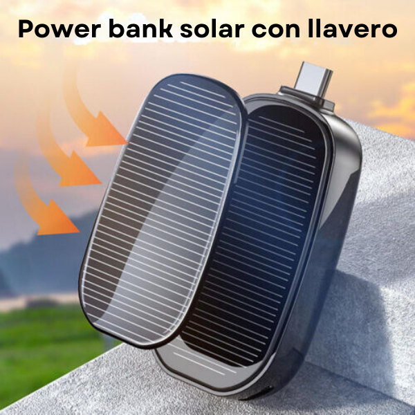 Cargador Solar Portátil Oferta Del Día Energía Ecológica Compacto y Resistente