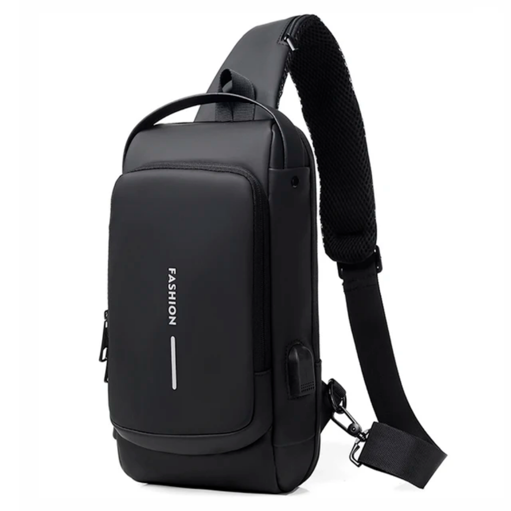 Bolso Bandolera Ajustable Resistente Con Múltiples Compartimentos Para Mujer Y Hombre