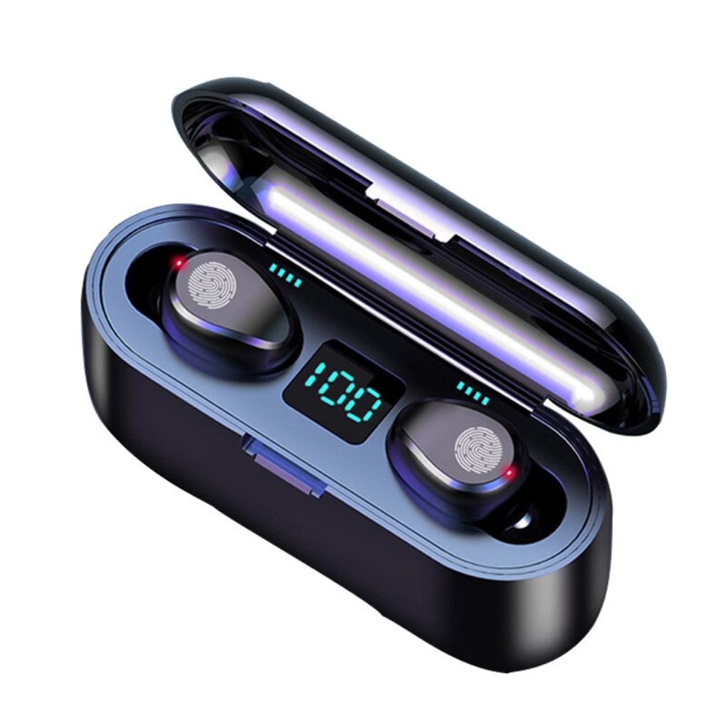 Audífonos Inalámbricos F9 Con Power Bank Bluetooth 5.0 Calidad De Sonido Superior