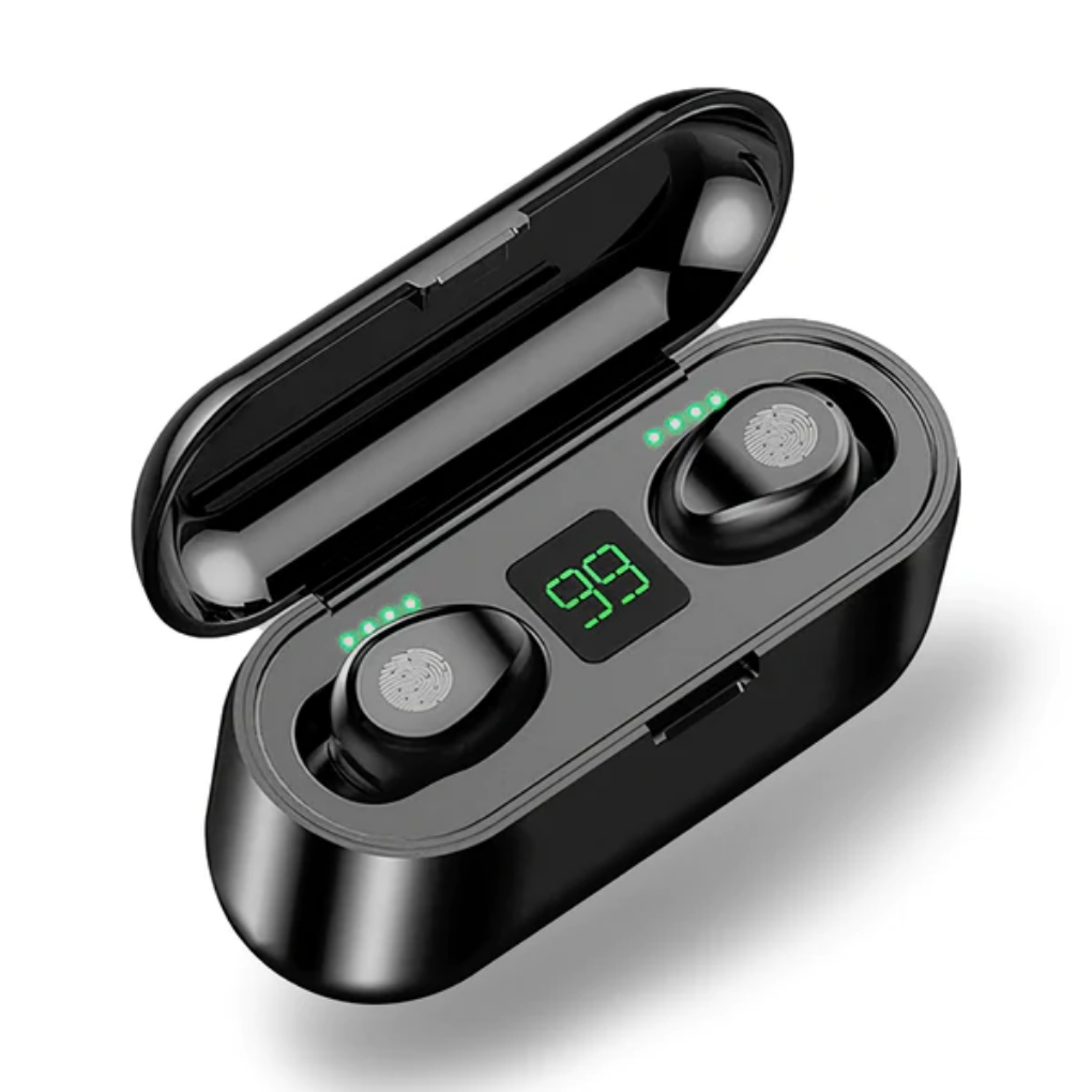 Audífonos Inalámbricos F9 Con Power Bank Bluetooth 5.0 Calidad De Sonido Superior
