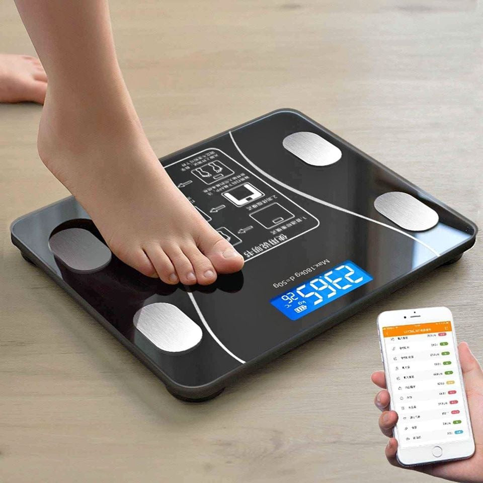 Báscula Digital Smart Precisa Con Pantalla Led Para Control De Peso