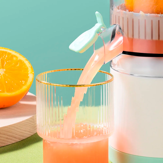 Exprimidor Eléctrico de Frutas TurboJuice Potente y Fácil de Limpiar