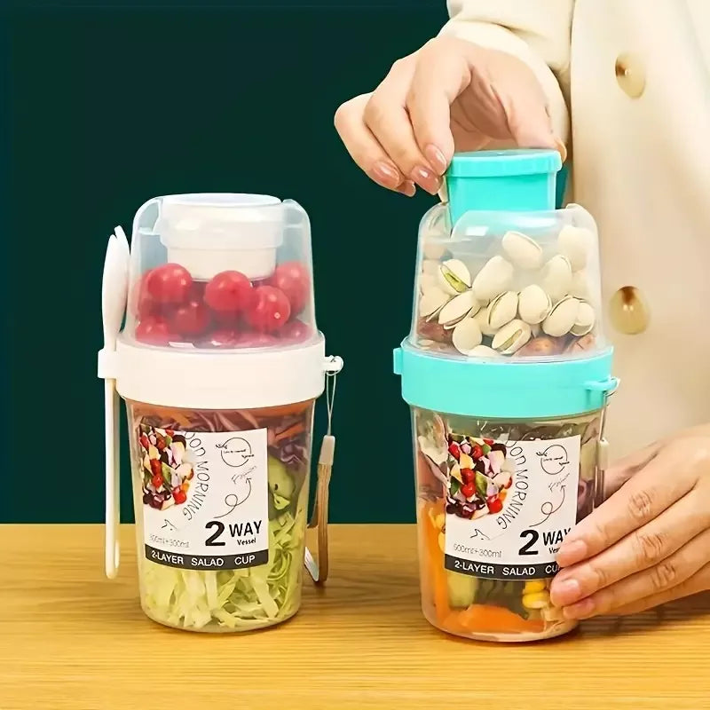 Parfait Bonjour Porta Alimentos Premium Con Aislamiento Térmico Y Diseño Ergonómico