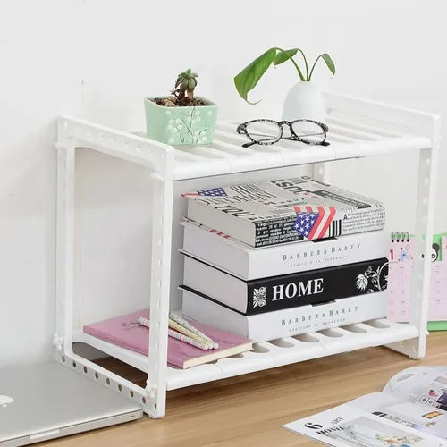 Organizador extensible para cocina o baño (repisa multiusos)