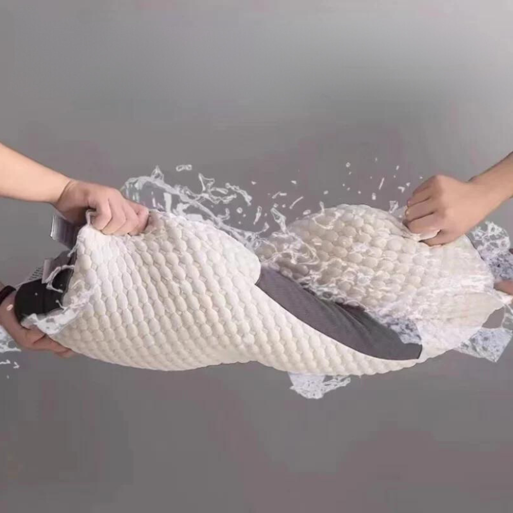 Almohada Ortopédica 3D Ergonomica Transpirable Antialérgica Para Mejorar El Sueño