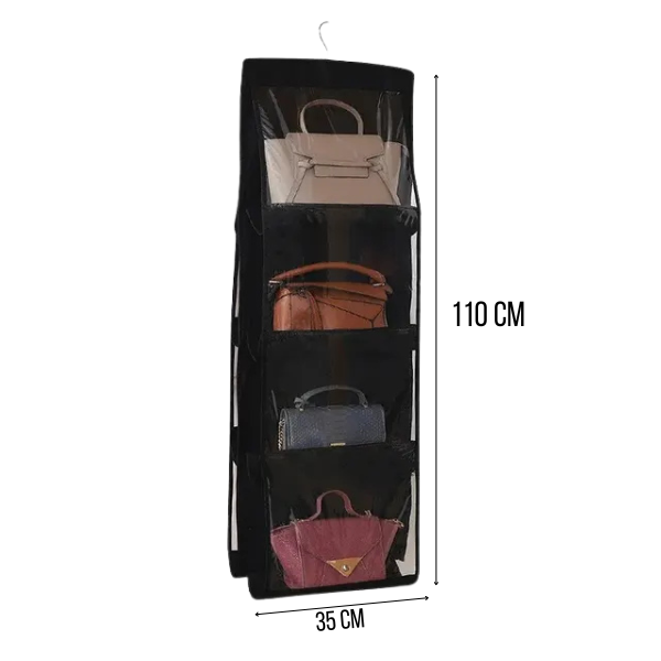 Organizador De Bolsos 8 Puestos Para Armario Y Closet Resistente Y Funcional