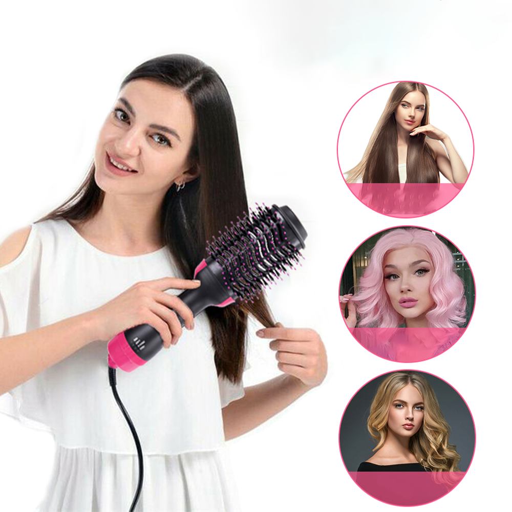 Cepillo Cabello One Step Secador Y Alisador 2 En 1 Para Peinados Profesionales