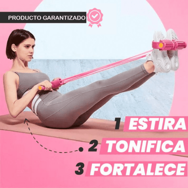 Banda Elástica para Tonificación Muscular Resistente y Versátil para Entrenamiento en Casa