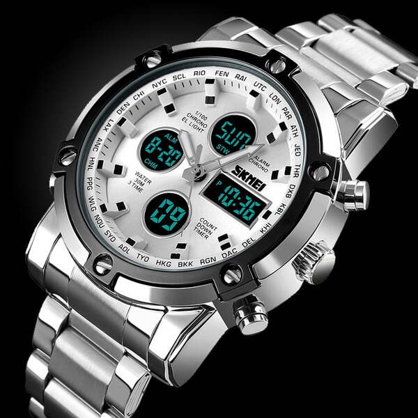 Reloj Skmei Platinum Diseño Elegante Resistente Al Agua Oferta Limitada 40 Por Ciento Off