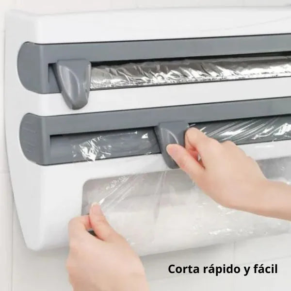 RollChef Portarrollos De Papel Cocina Accesorio Organizador Resistente Y Moderno