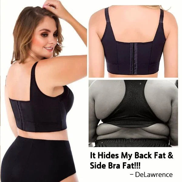 Sujetador Suavizante Con Espalda Push Up SheCurve Para Realce y Comodidad
