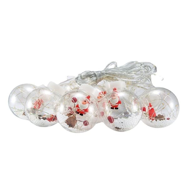 Cortina De Bolas De Navidad Luz Led Con Descuento Especial Del 40 Por Ciento