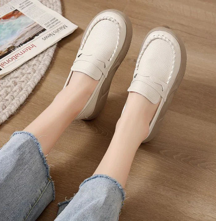 Zapato Ortopédico Mocasín Classiqe Con Soporte Anatómico Y Diseño Clásico
