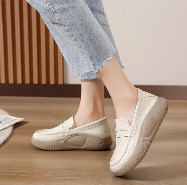 Zapato Ortopédico Mocasín Classiqe Con Soporte Anatómico Y Diseño Clásico