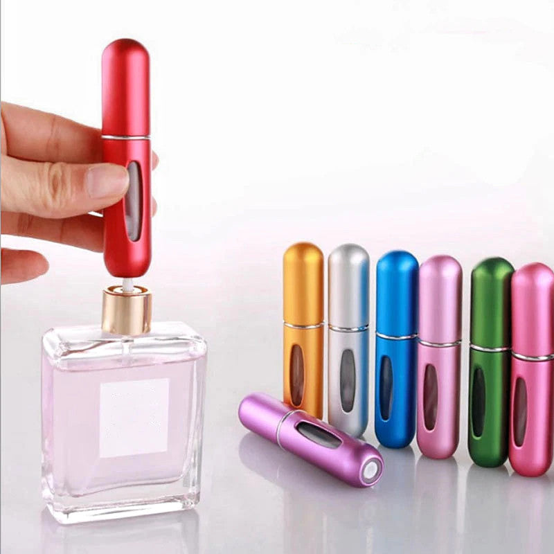 Perfumero Recargable Portátil Compacto y Duradero con Aplicador Preciso
