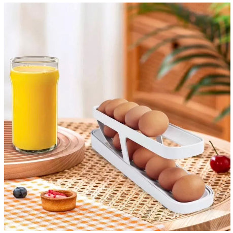 Dispensador Organizador De Huevos Para Cocina Con Almacenamiento Seguro Y Durable