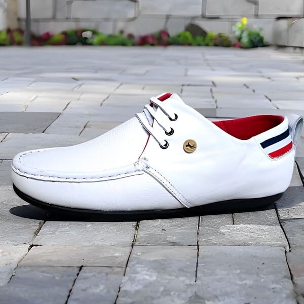 Mocasín Italiano en Cuero Legítimo para Hombres Oferta Black November