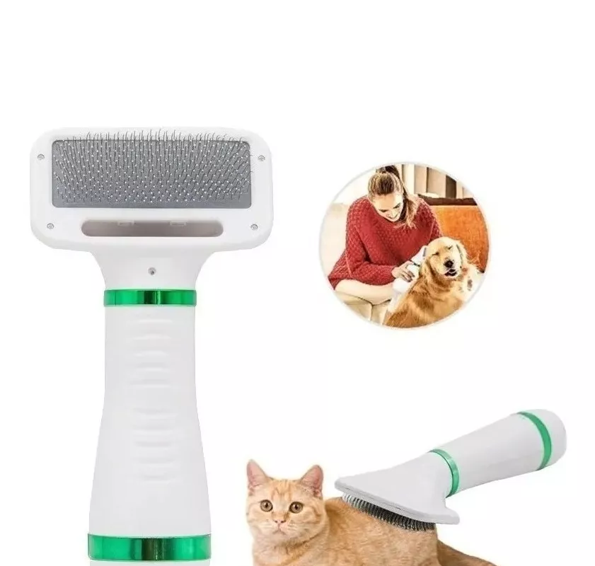 Secador 2 En 1 Para Mascotas Con Cepillo Integrado Secado Y Cepillado Eficiente