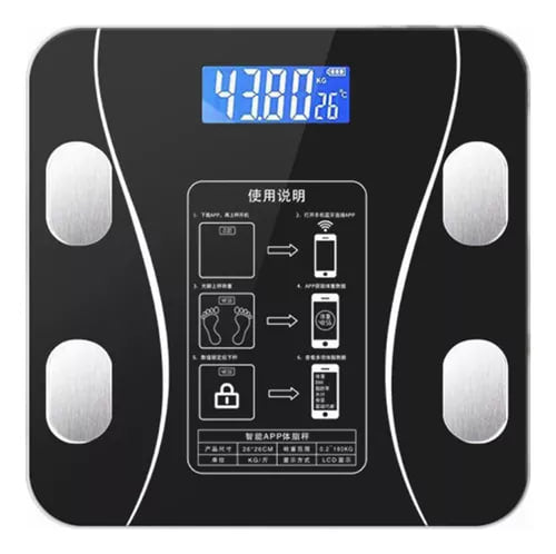Báscula Digital Smart Precisa Con Pantalla Led Para Control De Peso